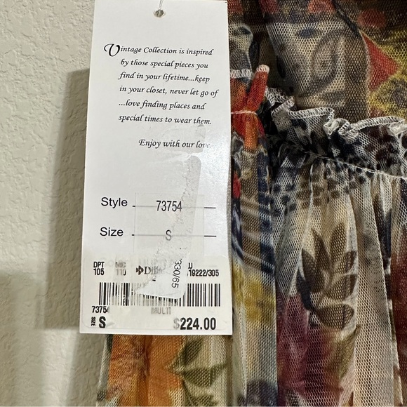 NWT Vintage Collection Nomad Mesh Midi Skirtj - Picture 5 of 6